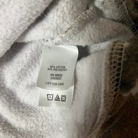 Cabelas Camo Green and Pink Hoodie Size Small - Picture 5 of 5